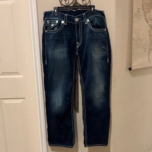 True Religion Men's Blue Jeans